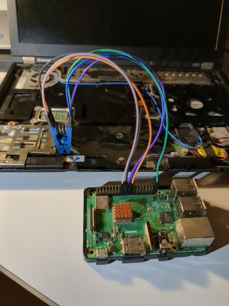 Flashing setup completed